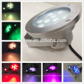 9 * 3W RGB inground светодиодный пул света, 12В водонепроницаемый подводный свет